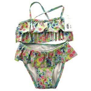 Janie and Jack Size 3 $39 NWT Floral 2 Piece Swim Suit